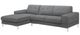 VIG Furniture Divani Casa Forli Gray Fabric Left-Arm Facing Sofa Sectional and Chaise-2