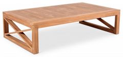 Meridian Furniture Anguilla Natural Teak 14" Outdoor Coffee Table