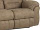 HomeStretch Gambler Truffle Manual Double Reclining Sofa-2