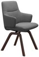 Stressless® by Ekornes® Customizable Mint Large Low Back Dining Arm Chair with Slanted Legs-0