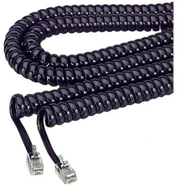 Steren 7 Ft. Phone Handset Coil Cord-0