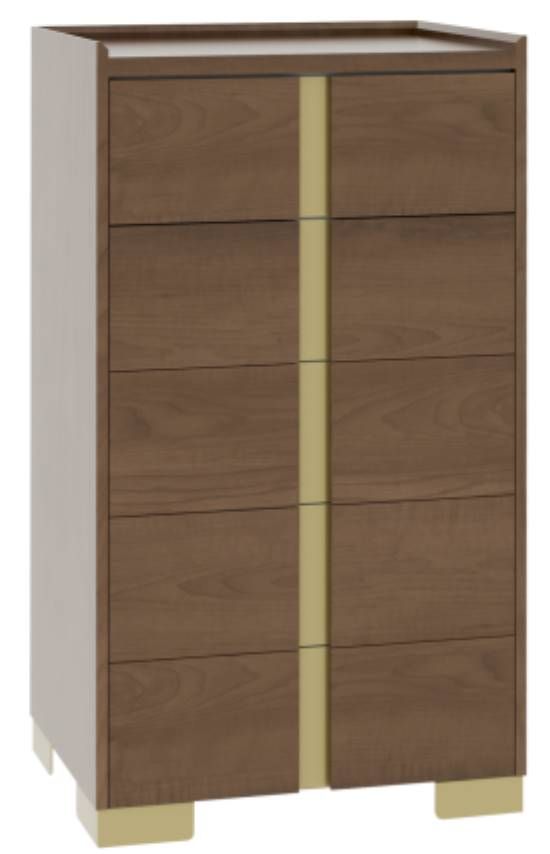 Country View Woodworking Verrado 28'' Metal Leg Chest-0