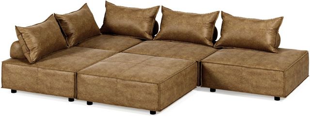 Signature Design by Ashley® Bales 5-Piece Brown Modular Seating-2