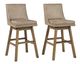 Signature Design by Ashley® Tallenger 2-Piece Beige Bar Stool Set-0