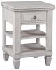 American Woodcrafters 1020 Salter Path White Nightstand-0