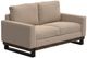 International Furniture Direct Blackburn Light Brown Loveseat-0