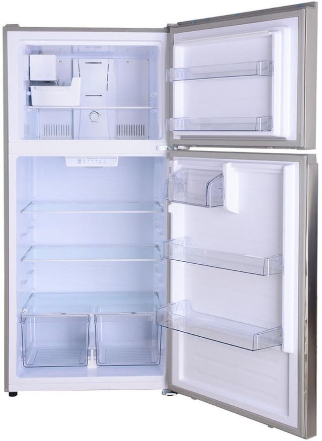 Kenmore® 33” 20.4 Cu.Ft. Fingerprint Resistance Stainless Steel Freestanding Wide Top Freezer Refrigerator-1