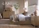 Hooker® Furniture Sonnet Savile Oatmeal/Wren Queen Upholstered Panel Bed-1