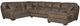 Jackson Furniture Royce 3-Piece Taupe U-Shape Right-Arm Facing Sectional and Chaise-0