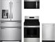 Whirlpool® 4 Piece Stainless Steel Gas Kitchen Package-0