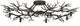 Currey & Company Rainforest Rustic Bronze Semi-Flush Lighting-1