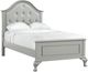 Elements International Jesse 3-Piece Grey Full bedroom Set-1