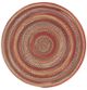 Capel Rugs Americana Country Red 36" Round Throw Rug-0
