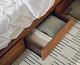 EQ3 Boom Walnut Full/Double Panel Storage Bed with Extensions-2