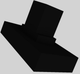 Vent-A-Hood® 48" Black Contemporary Island Range Hood-3