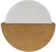 Steve Silver Co. Florence Sand Nesting Cocktail Table with Eggshell Ottoman Set-3