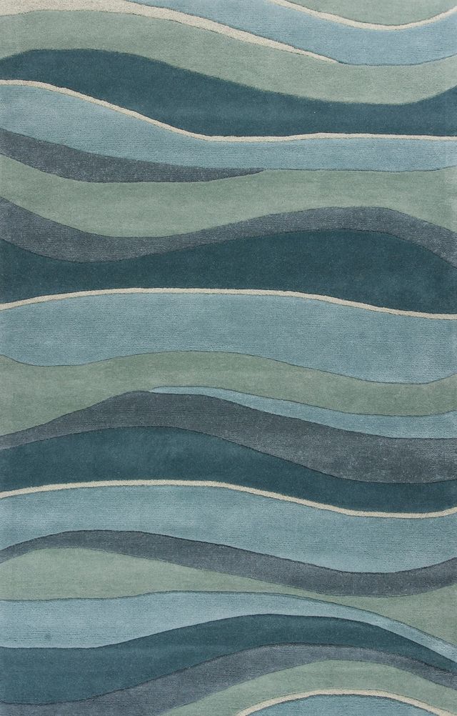 KAS Rugs Eternity Ocean Landscapes 5'x8' Rug-0