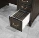 Winners Only® Addison Charcoal 66" Desk with 45" Return-3
