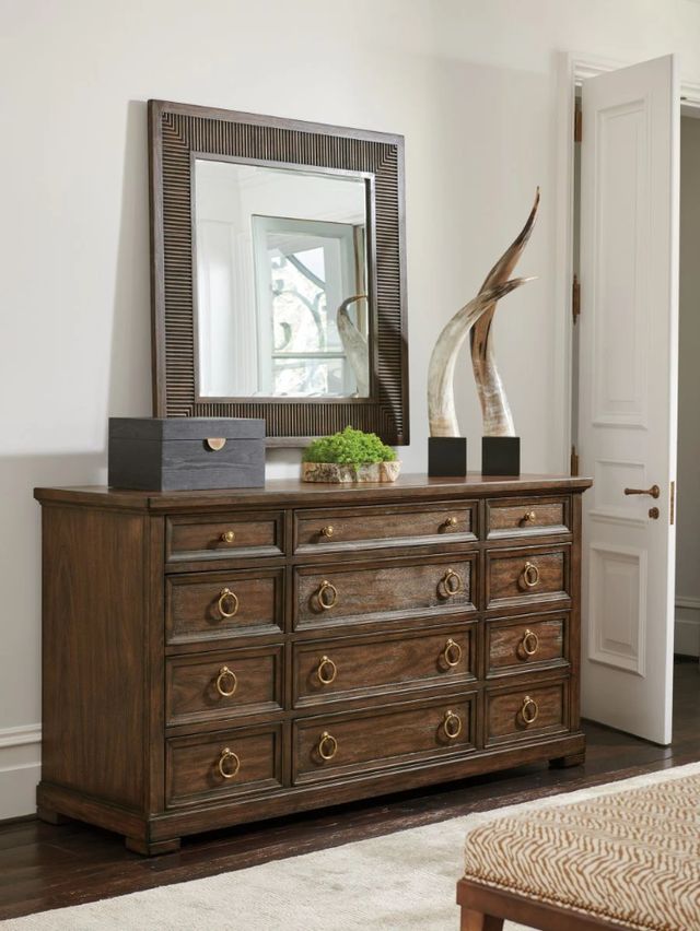 Lexington Home Silverado Sereno Walnut Triple Dresser-1