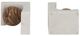 Sagebrook Home Rikard 2-Piece 6" Brown/White Bookends-4