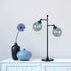 Cal® Lighting & Accessories Prato Gunmetal Table Lamp-1