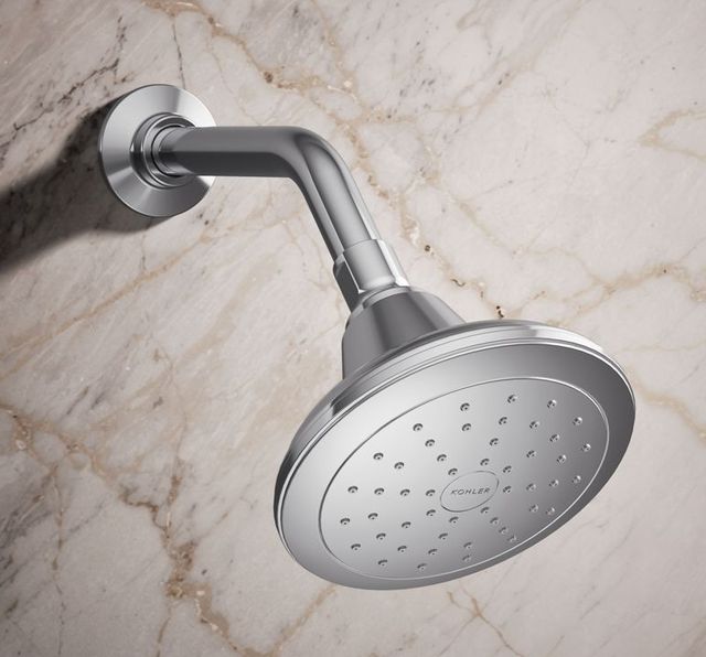 KOHLER® Pinstripe® Polished Chrome 1.75 GPM Single-Function Showerhead-1