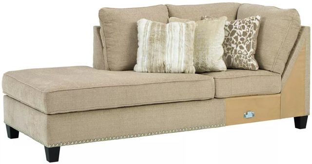 Signature Design by Ashley® Dovemont 2-Piece Putty Left-Arm Facing Sectional and Chaise-1