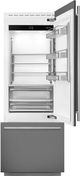 Smeg Universal 30" 15.5 Cu. Ft. Panel Ready Built-In Bottom Freezer Refrigerator-0