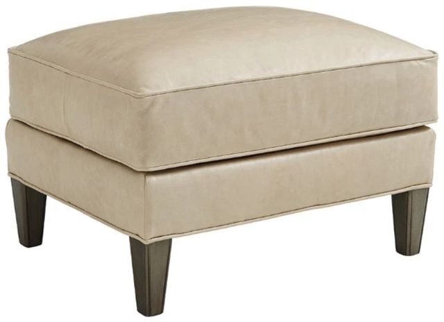 Lexington Home Customizable Ariana Turin Leather Ottoman-0