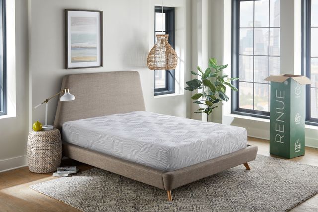 Corsicana Bedding Renue™ Gel Memory Foam Medium Firm Tight Top Queen Mattress in a Box-3