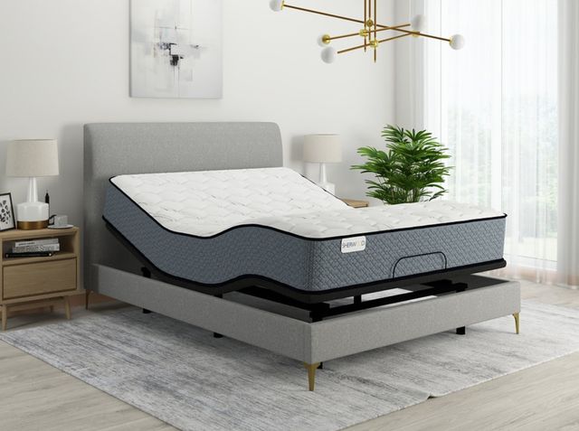 Sherwood® Bedding Sunrise XXV Firm TT 11.5" Wrapped Coil Firm Tight Top Queen Mattress-1