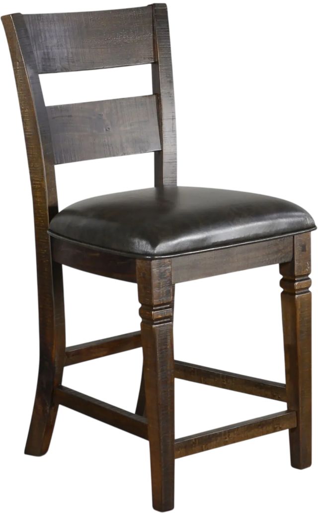 Sunny Designs™ Homestead Tobacco Leaf 24" Ladderback Counter Stool-0