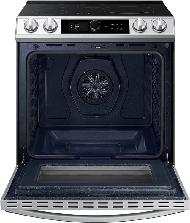Samsung 30" White Slide In Induction Range-3