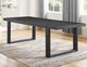 Steve Silver Co. Yves Charcoal Dining Table-1