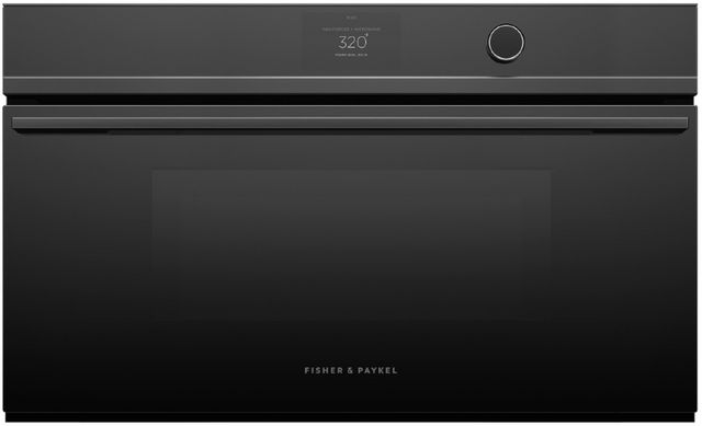 Fisher & Paykel Series 9 Minimal 30" Black Electric Speed Oven