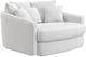 Jackson Furniture Matty White Cuddle Chaise-0