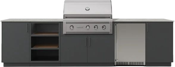 Urban Bonfire® Ridge 36 135" Anthracite Outdoor Kitchen-0