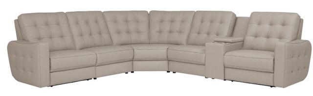 Palliser® Furniture Customizable Astoria 6-Piece Power Reclining Curved Sectional-1