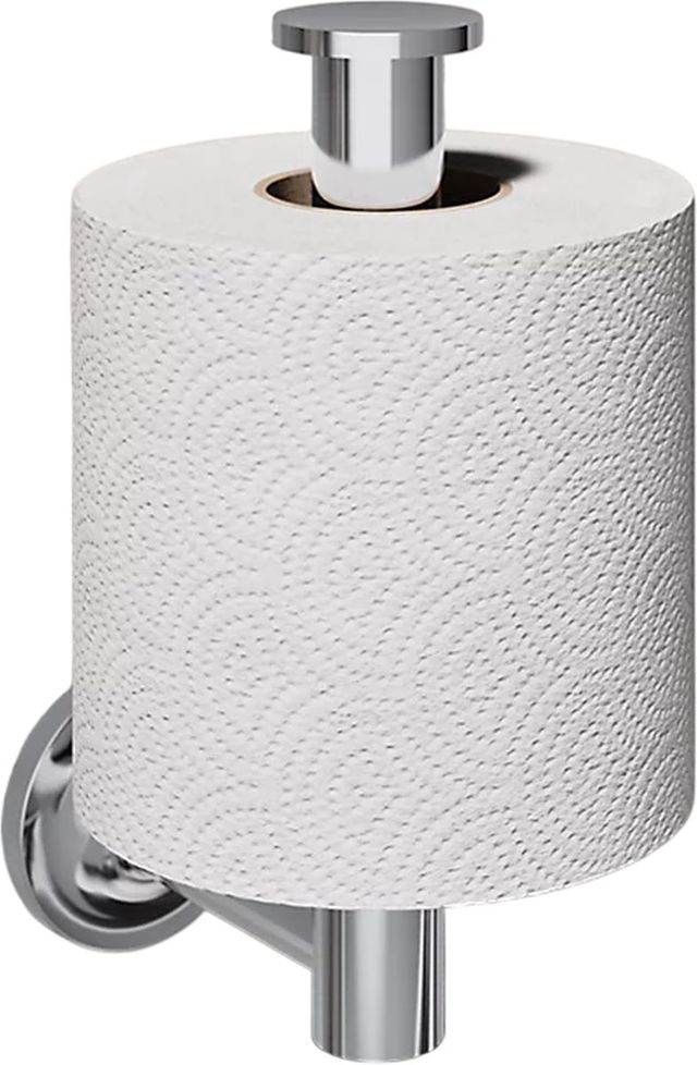KOHLER® Purist® Polished Chrome Vertical Toilet Paper Holder-1