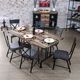 Furniture of America® Brixton 2-Piece Black/Gray Dining Side Chair Set-3