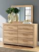 Signature Design by Ashley® Hollymount Tan Mirror-1