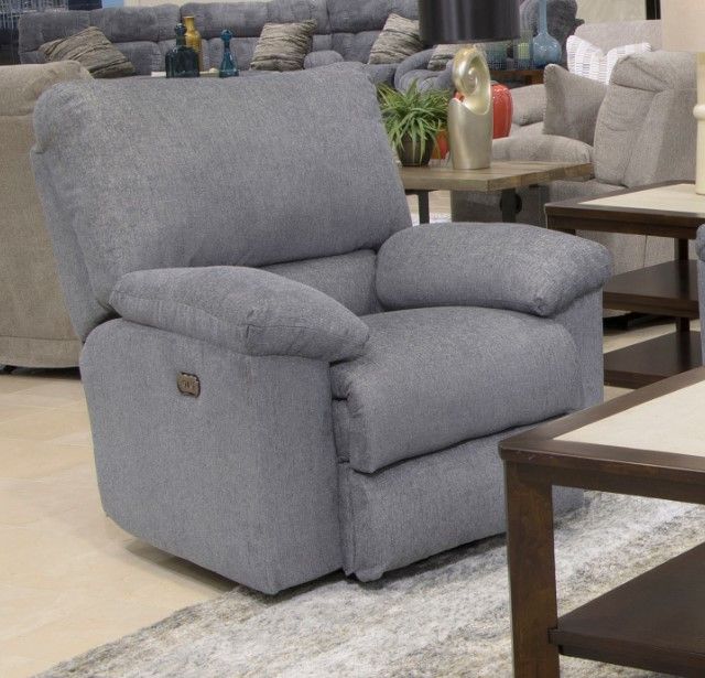 American Wholesale Furniture Tyler Stonewash Rocker Recliner-2