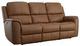 Flexsteel® Henry Caramel Power Reclining Sofa with Power Headrests and Lumbar-0