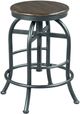 Hammary® Hidden Treasures Brown Adjustable Stool-0