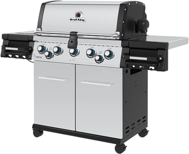 Broil King® Regal S 590 PRO 5-Burner Stainless Steel Freestanding Liquid Propane Grill-3