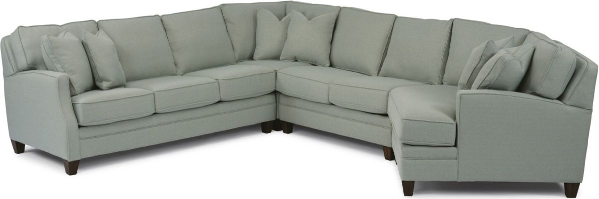 Flexsteel Lennox Sectional Alton Refrigeration Home Furnishings