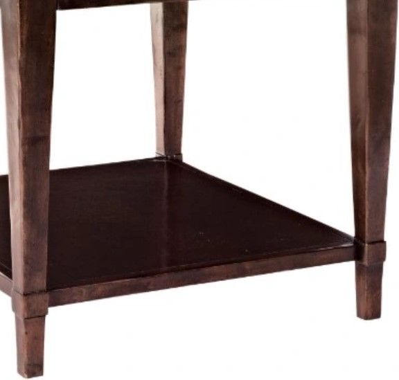 Bernhardt Vintage Patina Molasses Side Table-2