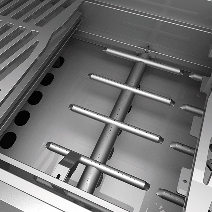 Hestan® Deluxe 6-Burner Citra Freestanding Natural Gas Grill