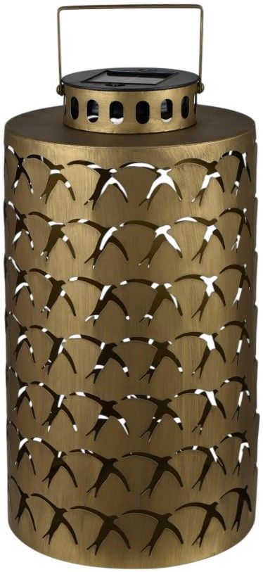 Crestview Collection Sparrow Gold Lantern Lamp-0