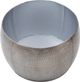 Powell® Dreyfus Brown Small Drum Table with Pewter Base-5